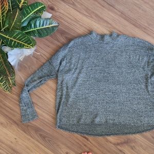 Mock Neck Ribbed Turtleneck (Set of 3)